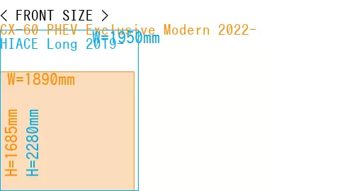 #CX-60 PHEV Exclusive Modern 2022- + HIACE Long 2019-
